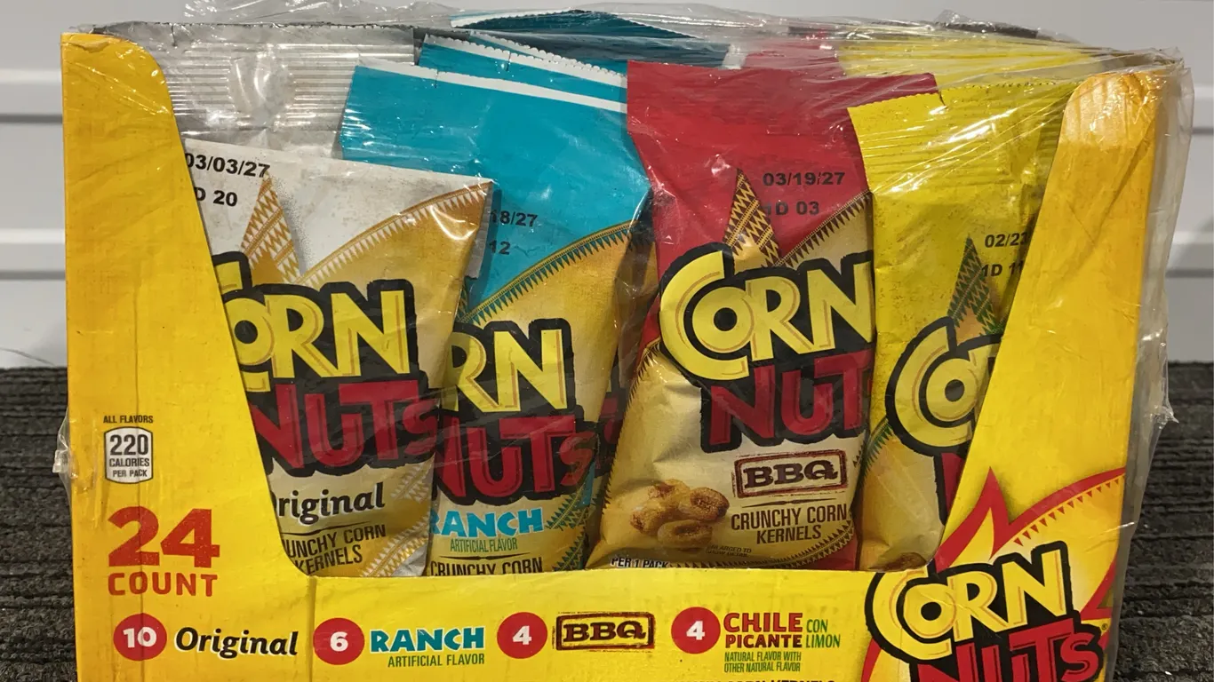 *NEW* Corn Nuts Crunchy Corn Snacks, Variety Pack, 24 Packs - Best By: 2/2027