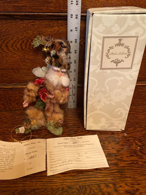Mark Roberts Limited Edition Alpine Fairy, 1657 of 4000, With Original Box and Certificate