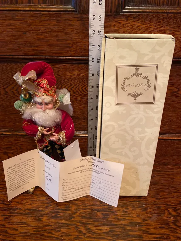 Mark Roberts Limited Edition Stocking Fairy, 1924 of 4000, With Original Box and Certificate