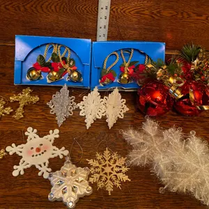 Vintage Christmas Ornaments, Snowflakes, and Bells