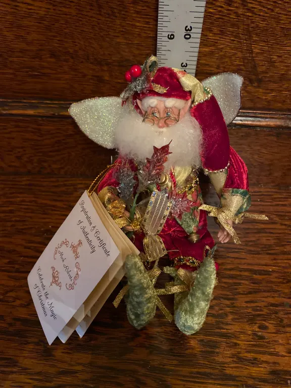 Mark Roberts Jinglebell Fairy Small with COA, Limited Edition 581/10,000