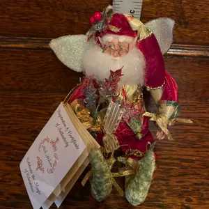 Mark Roberts Jinglebell Fairy Small with COA, Limited Edition 581/10,000