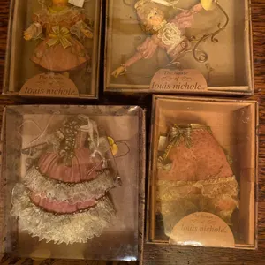 4 - 1999 Louis Nichole Decorative Figurines in Original Boxes