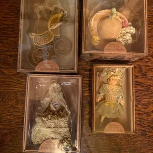 4 - 1999 Louis Nichole Decorative Figurines in Original Boxes