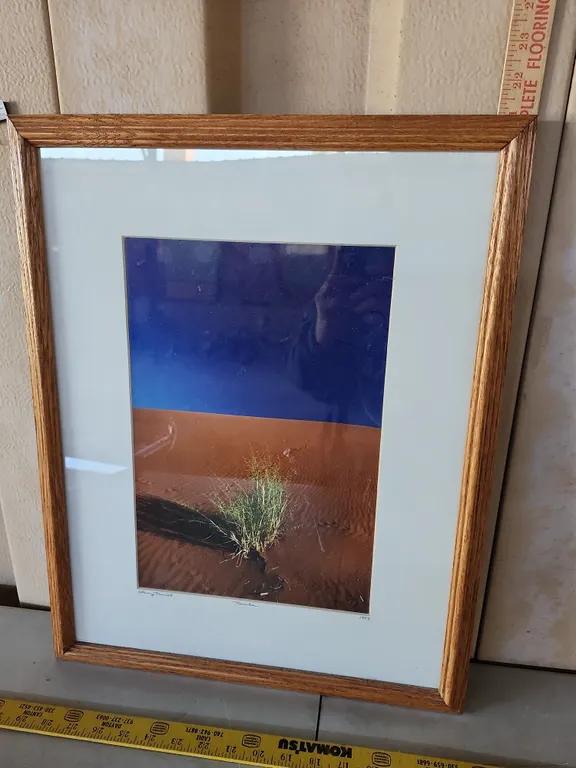 1993 Larry Hamill Namibia Print 16.5"X21"