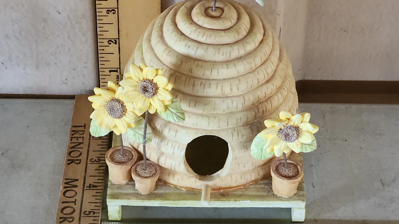 Russ Resin Beehive Decor