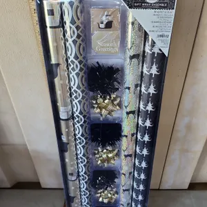 New Gift Wrap Set Including Wrapping Paper, Bows, & Gift Tags