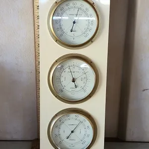 Vintage Springfield U.S.A. Barometer 7"X18.5"