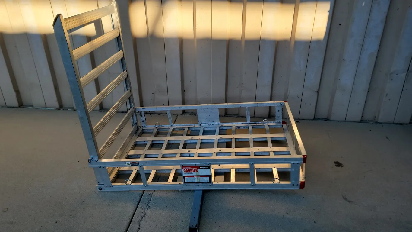HAUL-MASTER 500 lb Capacity Aluminum Mobility Wheelchair & Scooter Carrier-See Details For More Info