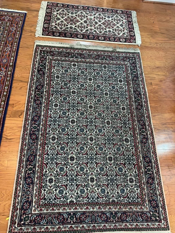 Two wool rugs