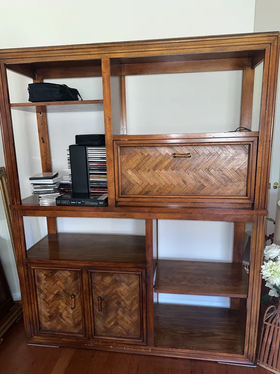 Mid-century modern wall unit – room divider