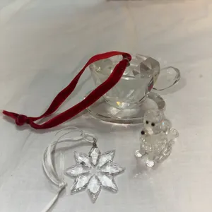 Swarovski poodle, etc.