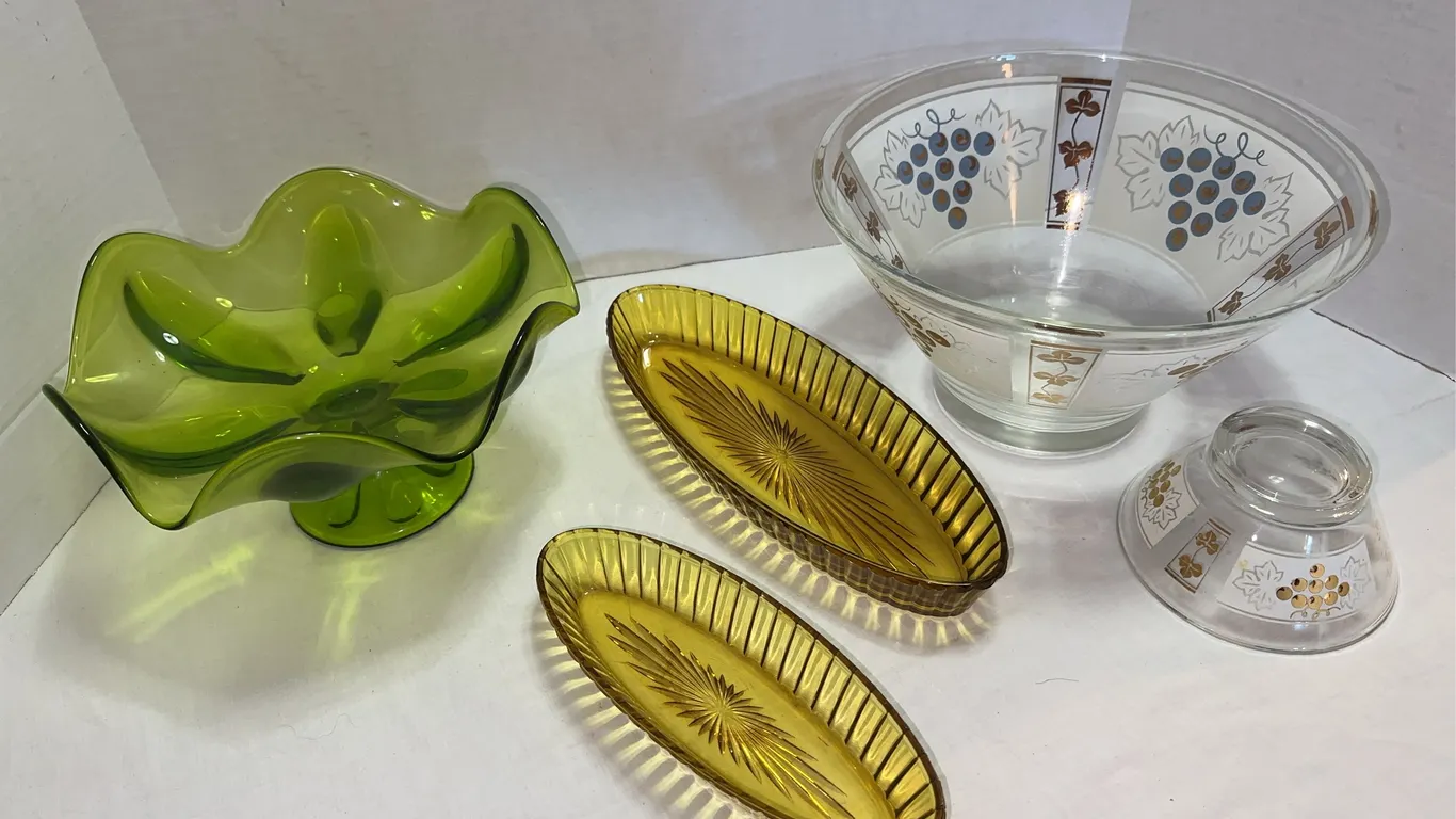 Misc colored glass