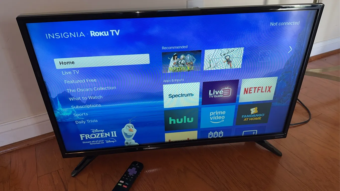 32” ROKU TV w/remote