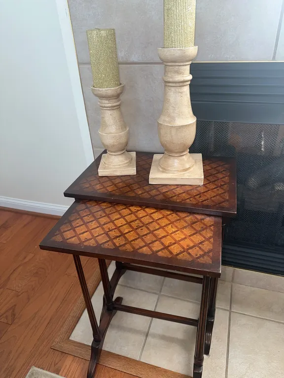 Vintage nesting tables