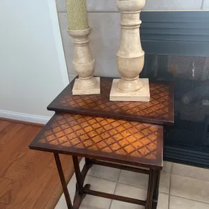 Vintage nesting tables