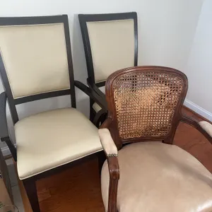 Three dining/side chairs