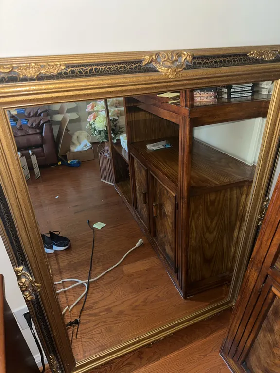 Gorgeous, dramatic wall mirror