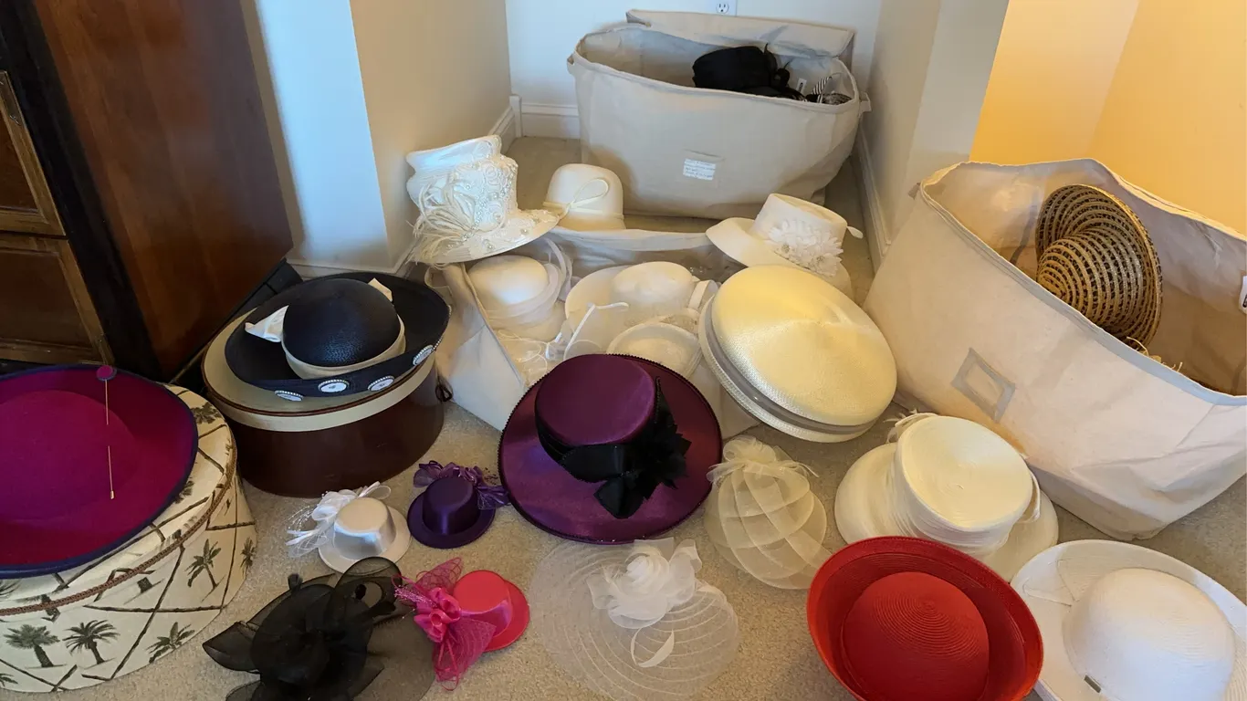 Ladies hats! WOW!