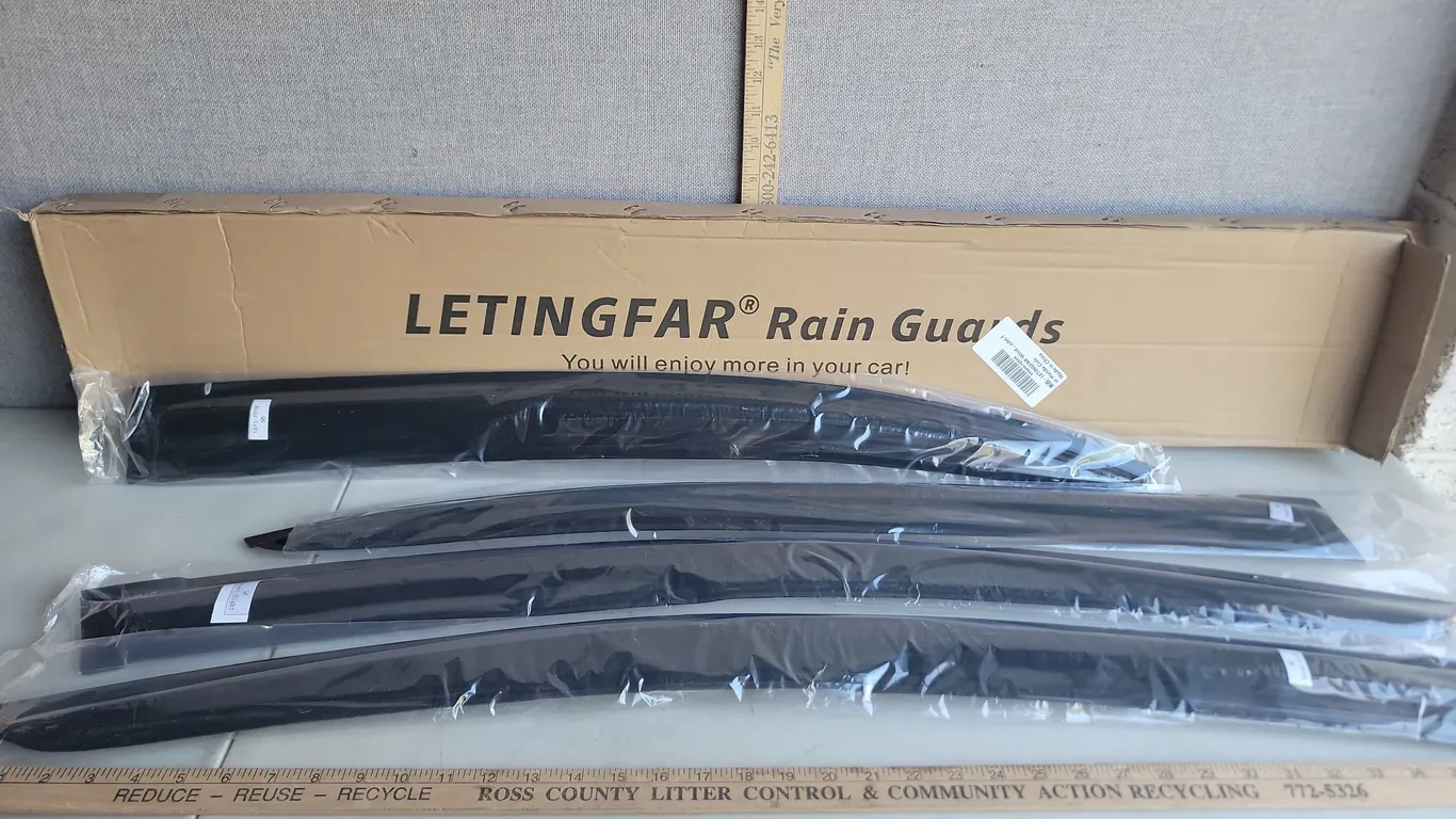 Letingfar Rain Guards For Honda Civic