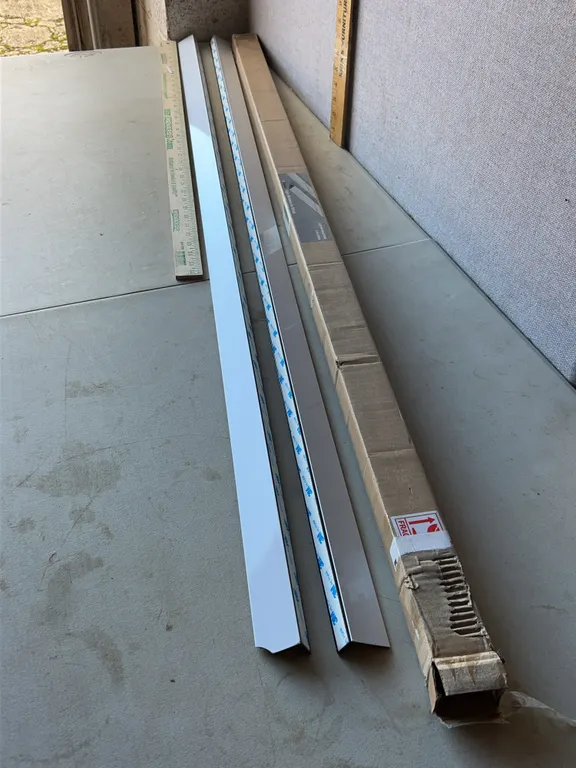 Bliwans Light Blockers For Blinds 2Pc Light Blocking Strips White 58'' Long