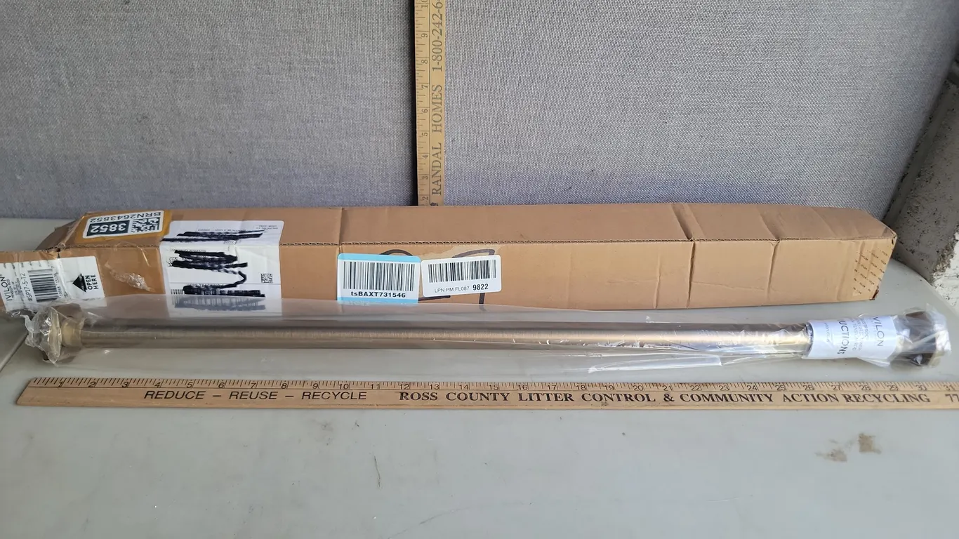 Ivilon Tension Rod 36''-54'' Warm Gold