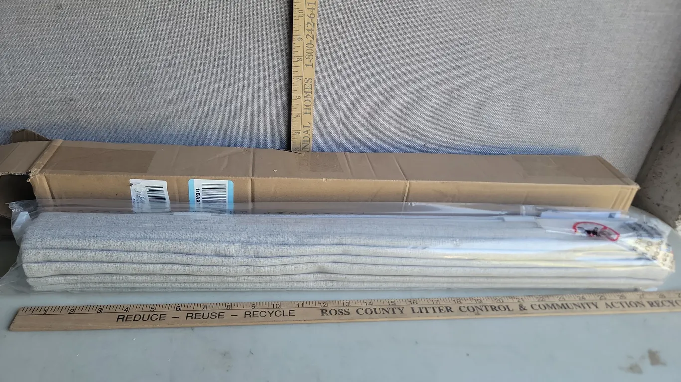 Cordless Roman Shade 28''X64'' Linen