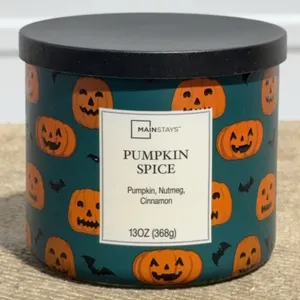 *NEW* Pumpkin Spice 3-Wick Round Candle