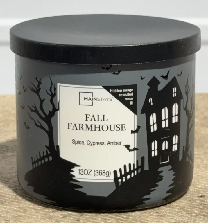 *NEW* Fall Farmhouse 3-Wick Round Candle