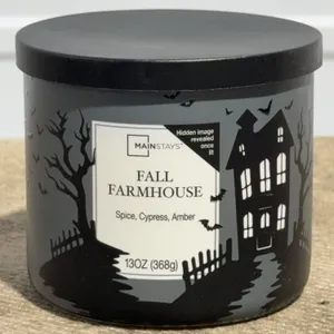 *NEW* Fall Farmhouse 3-Wick Round Candle