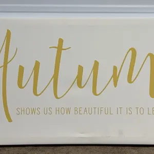 *NEW* Autumn Canvas Wall Hanging Sign