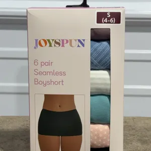 *NEW* Joyspun Women's Seamless Bikini Panties, 6-Pack, Small (4-6)