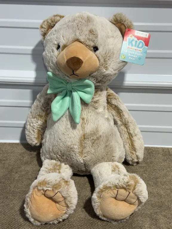 *NEW* Kid Connection Plush Brown Bear 16 Inches