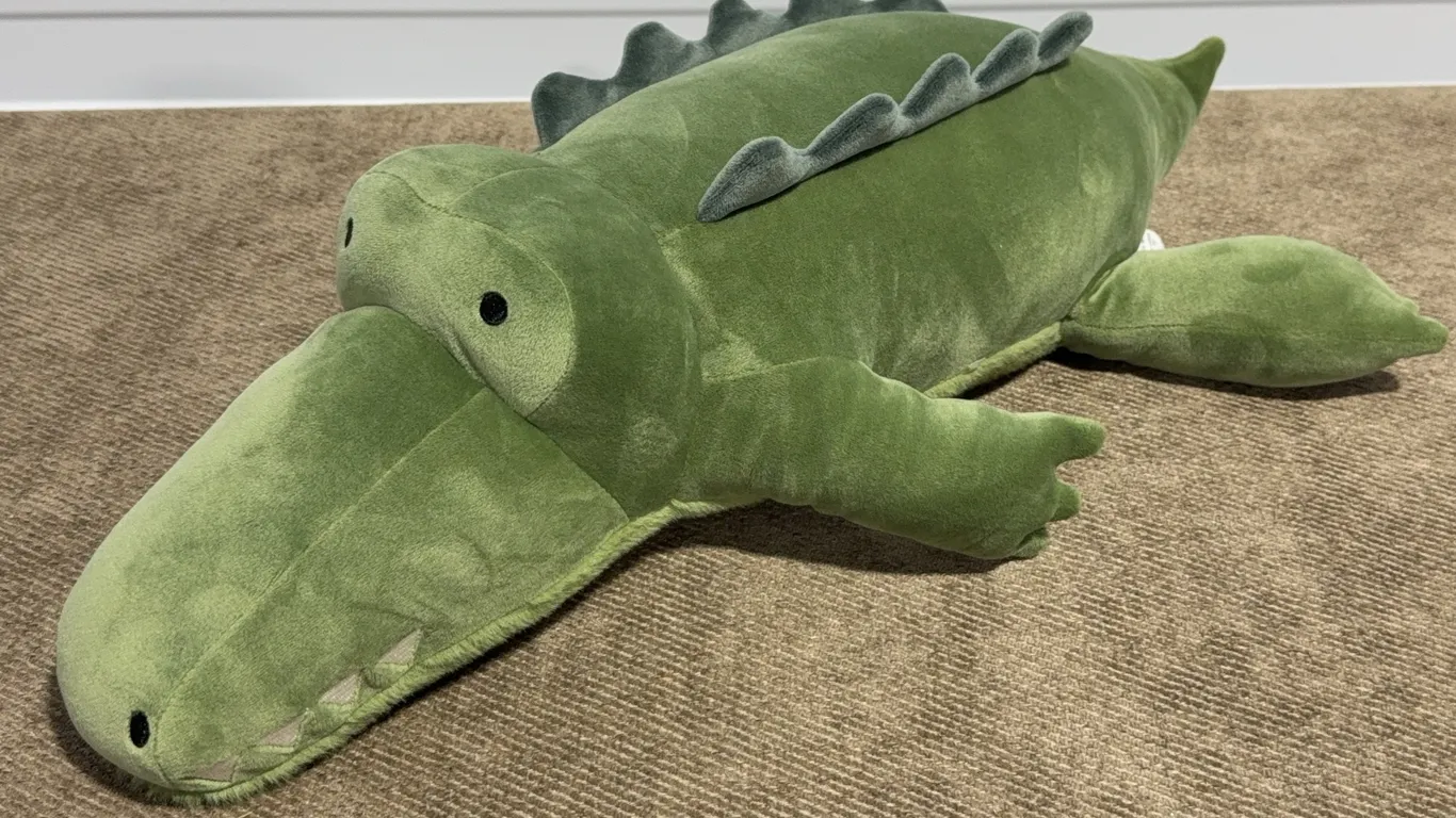 *NEW* Pillowfort Alligator Weighted Plush Kids' Throw Pillow