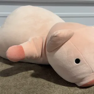 *NEW* Pillowfort Pig Weighted Plush Kids' Throw Pillow Pink
