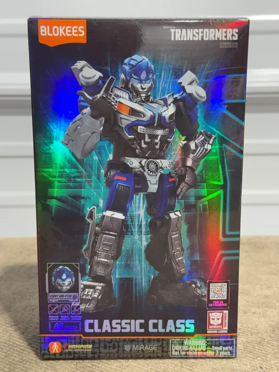 *NEW* Blokees Transformers Classic Figure 06 Mirage