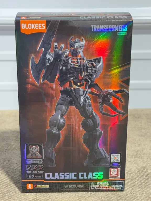 *NEW* Blokees Transformers Classic Figure 03 Scourge