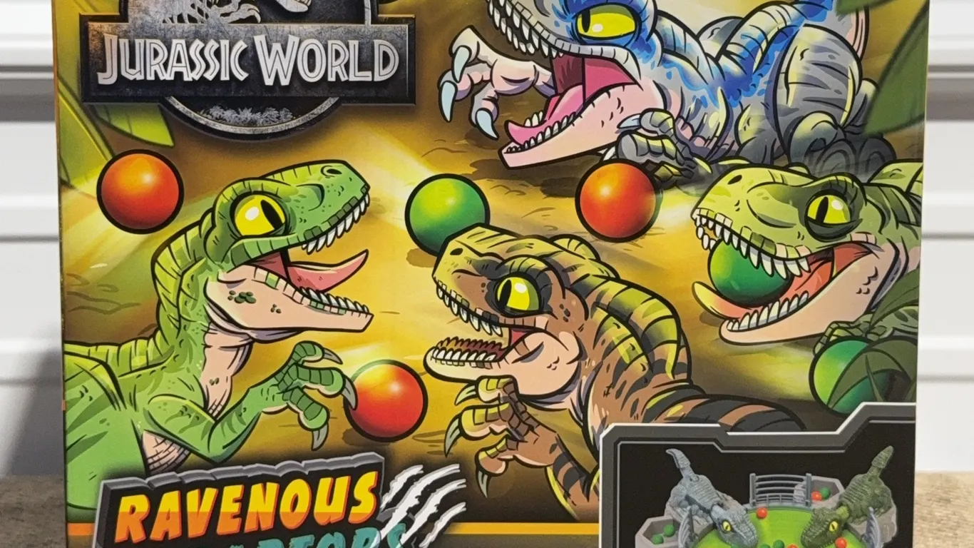 *NEW* Jurassic World Ravenous Raptors, Dinosaur Family Game