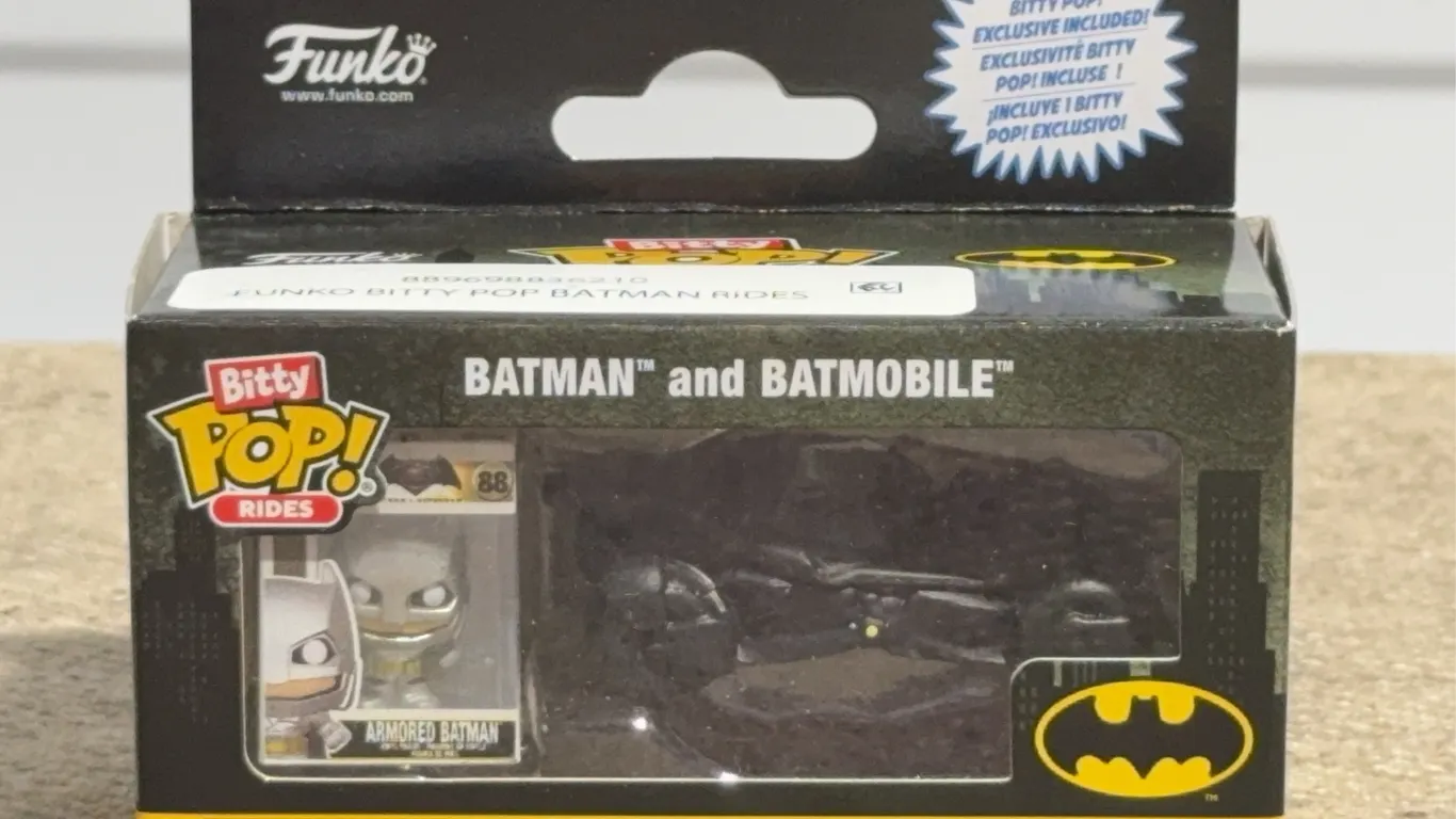 *NEW* Funko Bitty POP! Ride: DC - Batmobile with Batman Collectible Vinyl Mini-Figure