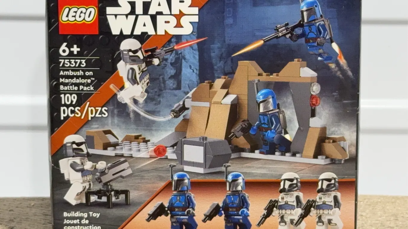 *NEW* LEGO Star Wars: The Mandalorian Ambush on Mandalore Battle Pack, w/ 4 Star Wars Mini-figures,