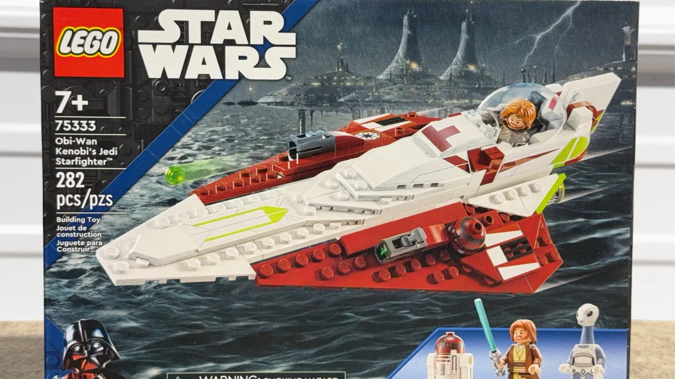 *NEW* LEGO Star Wars Obi-Wan Kenobi Jedi Starfighter (75333)