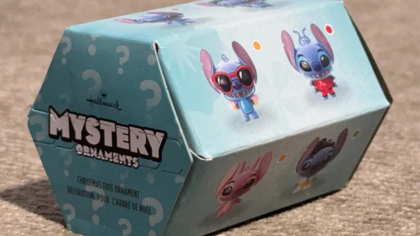 *NEW* Hallmark Disney Stitch Mystery Ornament Surprise Capsule