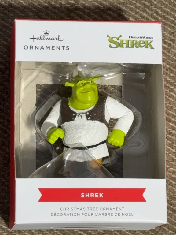 *NEW* Hallmark Ornament DreamWorks Shrek Christmas Holiday Fandom Decor Collectible