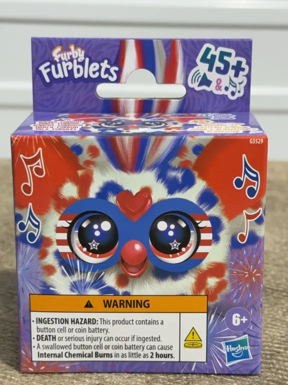 *NEW* Furby Furblets Meri-Kah Electronic Plush Patriotic Toy