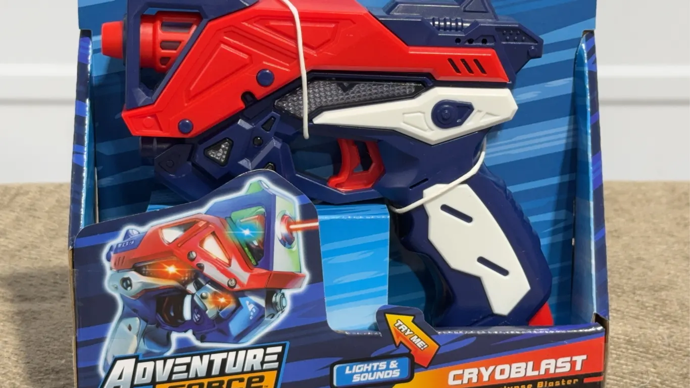 *NEW* Adventure Force Cryoblast Electronic Space Blaster – Lights & Sounds Toy Gun