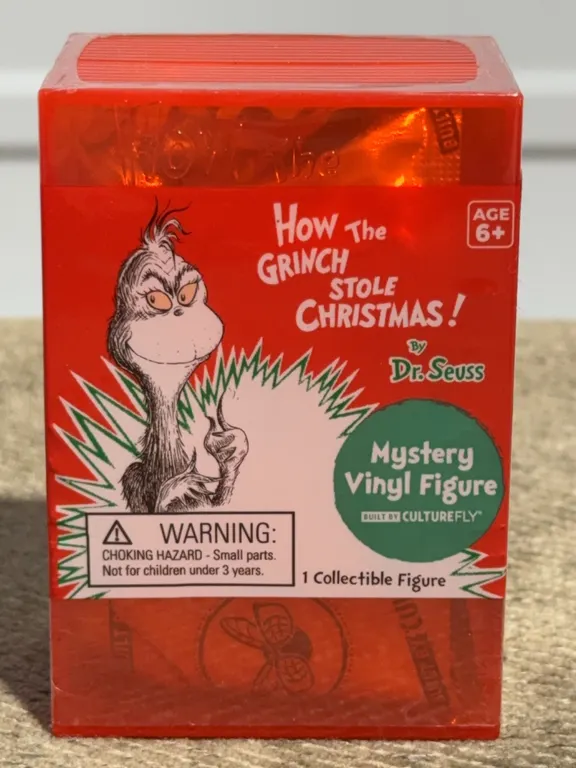*NEW* Dr. Seuss How The Grinch Stole Christmas Mystery Mini Collectible Figures - 3" Blind Box Vinyl