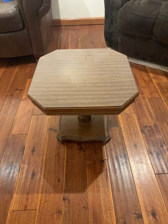 Wooden coffee table