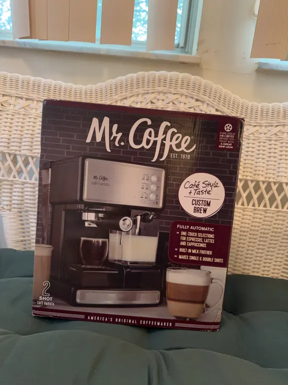 Mr. coffee espresso machine 