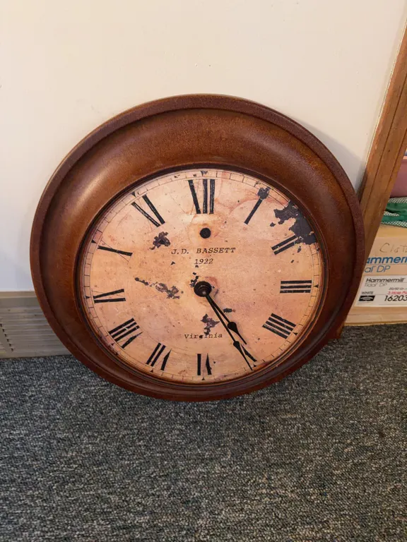 Modern Vintage Style Wall Clock