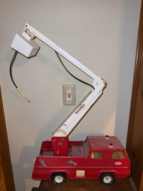 Steel Tonka fire truck